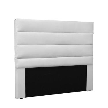Imagem de Cabeceira Para Cama Box Casal 140cm Corino Branco