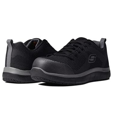 Imagem de Skechers Lace-Up Athletic - Composite Toe Black 9 D (M)