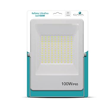 Imagem de Gaya Refletor Ultrafino LED 100W 3000K 8000Lm IP65 Bivolt Branco