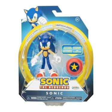 Boneco Sonic Articulado Grande Brinquedo Caixa Collection Lançamento Action  Figure 16cm - Tema - Bonecos - Magazine Luiza