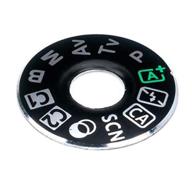 Imagem de Tampa de interface de placa de mostrador de modo peça de substituição para acessórios de reparo de câmera digital Canon EOS 80D