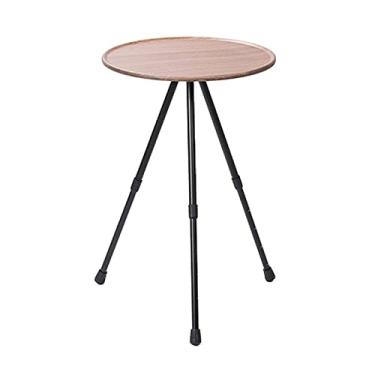 Imagem de Tingpai mesa portátil mesa de café mesa tripé mesa pa acampamento caminhada mochila pesca