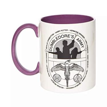 Imagem de Enesco Caneca de café do Exército Dumbledore, o Mundo Mágico de Harry Potter, 400 ml, branca