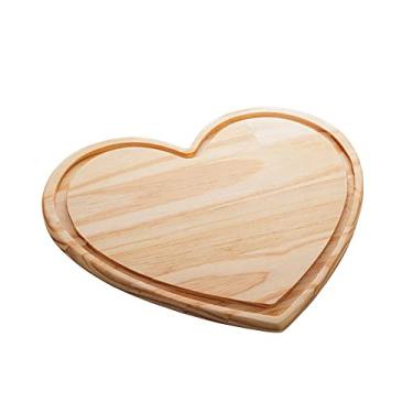 Imagem de TÁBUA MADEIRA CORAÇÃO PINUS 33x29x2cm NATURAL