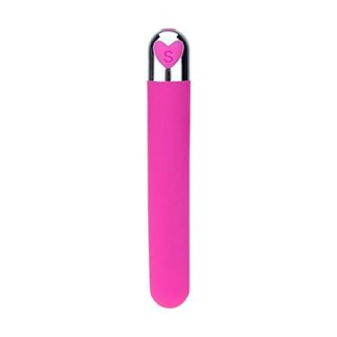 Imagem de Vibrador 10 Velocidades Estimulador do Mamilo do Ponto G do Clitóris USB Recarregável à Prova D'água Zatla Shop (Rosa)