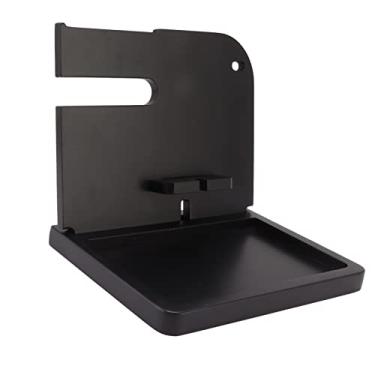 Imagem de Organizador de Mesa de Cabeceira, Docking Station para Telefone, área de Armazenamento Múltiplo Suavemente de Bambu para Quarto (Cor escura)