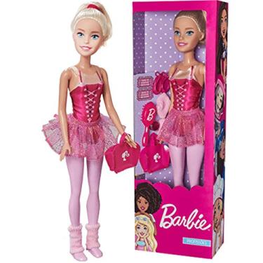 Imagem de Boneca Barbie Profissões Bailarina 65cm Pupee