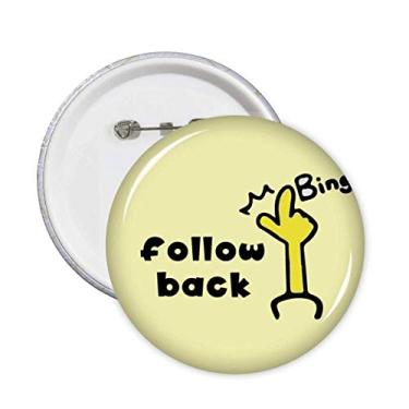 Imagem de Pinos de interesse do fã âncora elogios emblema, emblema, acessório, 5 peças