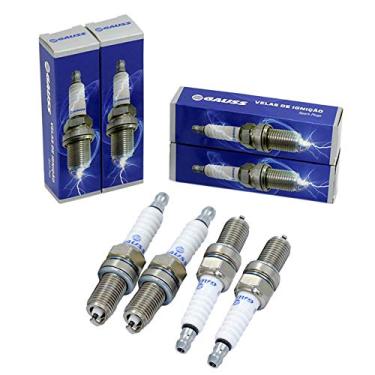 Imagem de Kit Jogo 4 Velas Fiat Siena 1.0 16v/ Fire desde 00 Gasolina