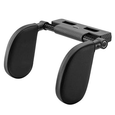 Imagem de Brteyes Travesseiro para encosto de cabeça para assento de carro, almofada ajustável em forma de U, assento de carro, suporte de pescoço lateral