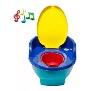 Imagem de Troninho Musical Penico  Infantil 3 Em 1  Com  Redutor De Degrau Love