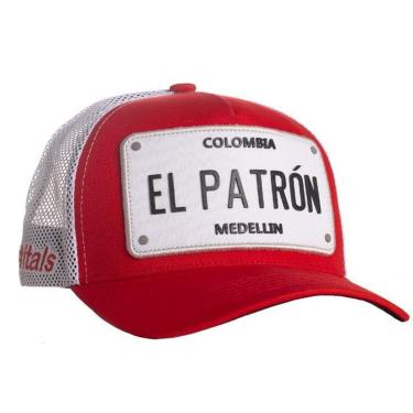 Imagem de Boné itals El Patrón Red-Unissex