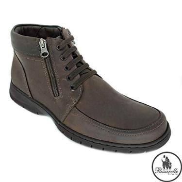 Imagem de Bota Masculina 360 Plus Anatomic Gel Mustang Tamanho:43;Cor:Marrom