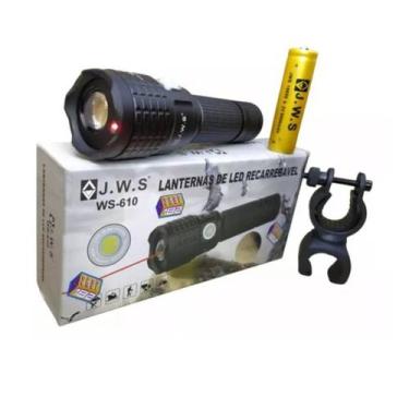 Imagem de Lanterna Com Mira Laser + Suporte  Led P70 - Jws