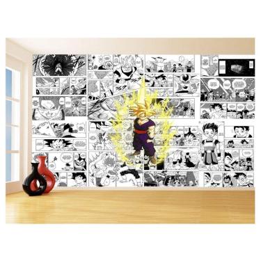 Imagem de Papel De Parede 3D Dragon Ball Goku Gohan Anime 3,5M Dbz721