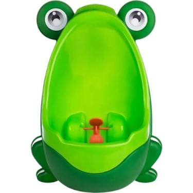 Imagem de Mictório Infantil Xixi Sapinho Verde: Divertido e Prático para o Desfralde