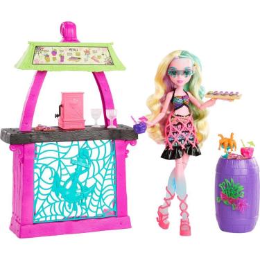 Imagem de Conjunto de brinquedos Monster High Lagoona Blue Scare-adise Island com acesso