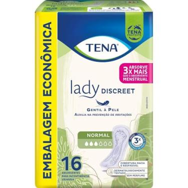 Imagem de Absorvente Para Incontinência Urinária Lady Discreet Normal 16 Unidades, Tena