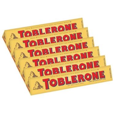 Imagem de Kit Com 6Un De Chocolate Suiço Toblerone Milk Gold 100G