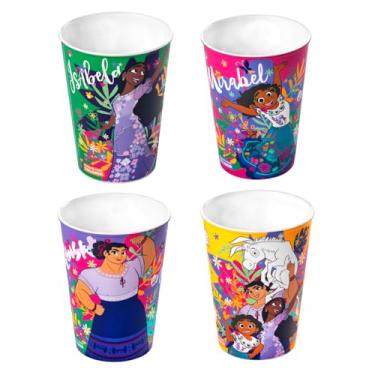 Imagem de Kit 4 Copos do Encanto Mirabel Lembrancinha Decoração de Festa de Aniversário Infantil