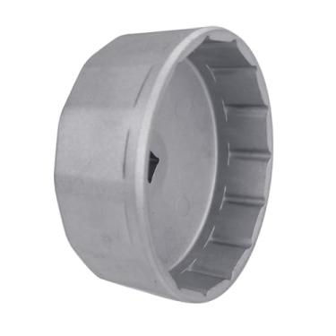 Imagem de Chave de filtro de óleo para Mercedes-Benz Sprinter Jeep and Dodge. Ferramenta de remoção de tampa de filtro de óleo de 84 mm 14 canais para troca de óleo