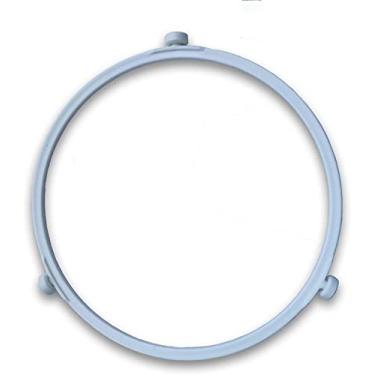 Imagem de Anel giratório para micro-ondas de 27 a 31,5 cm, rolo giratório de 19,44 cm, suporte de bandeja de vidro médio, anel interno de substituição - para placa giratória de vidro de forno de micro-ondas