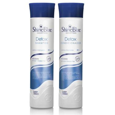 Imagem de Kit Detox Shine Blue Shampoo E Condicionador