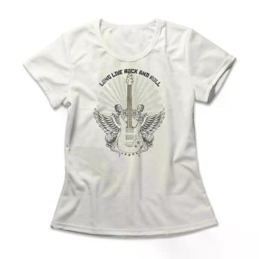 Imagem de Camiseta Feminina Long Live Rock And Roll-Feminino