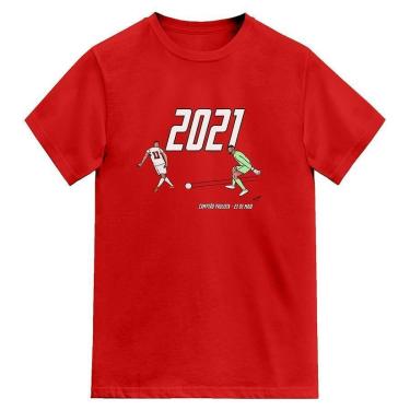 Imagem de Camiseta de Futebol Renascimento Tricolor Paulistão 2021 Masculina-Unissex