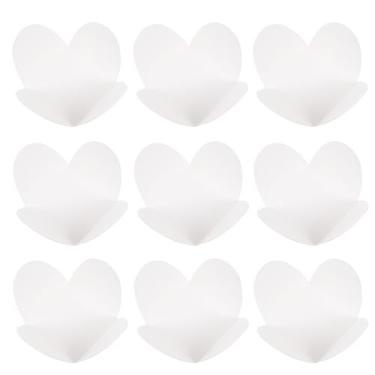 Imagem de DECHOUS Copos de papel branco premium de 200 peças - Bandejas de doces de trufas - Capas de coque para chapéus - Ideal para sobremesas de chocolate - Decoração de morango - Doces de casamento e