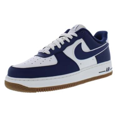 Imagem de Nike Air Force 1 '07 Lv8 masculino, Vela/Azul-marinho, 9.5
