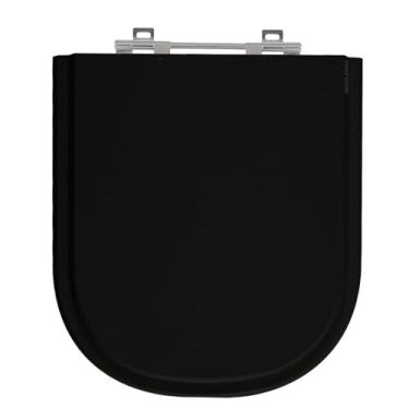 Imagem de SICMOL, Tampa De Vaso Etna Preto Para Bacia Icasa Em Mdf Laqueado