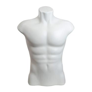 Imagem de Manequim Busto - Masculino - Branco