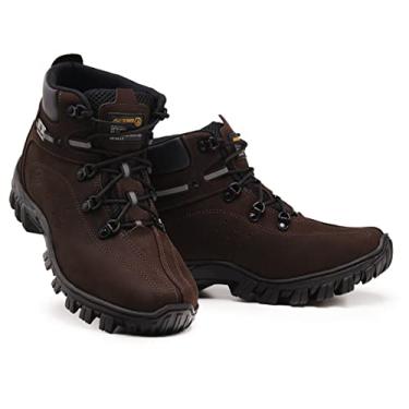 Imagem de Bota Segurança Masculina e Feminina Ortopetica em Couro Legitimo com C.A (Café, br_footwear_size_system, adult, numeric, numeric_35)