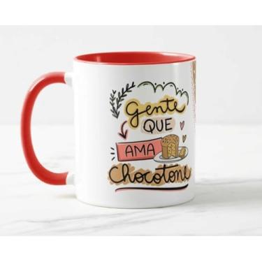 Imagem de Caneca de Natal Gente Que Ama Chocotone Int Vermelho