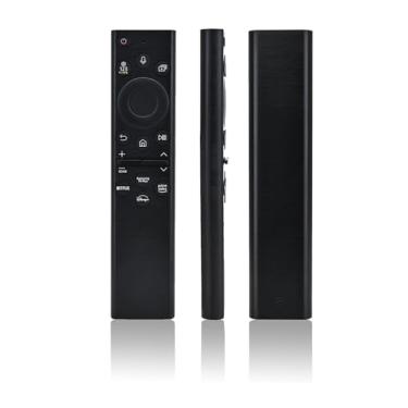 Imagem de JISOWA Controle remoto de voz para Samsung QN65QN900DFXZA QN50QN90DAFXZA QN65QN85DBFXZA QN55S90DAFXZA QN75LS03DAFXZA QN70Q60DAFXZA QN50Q80DAFXZA UN55DU800000 FXZA UN6 Substituição para Smart TV