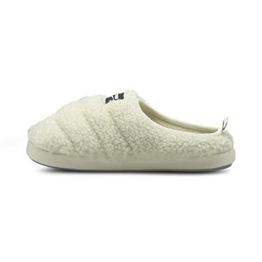 Imagem de PUMA Select Pantufas de lã de ovelha masculinas, Whisper branco-puma preto, 8