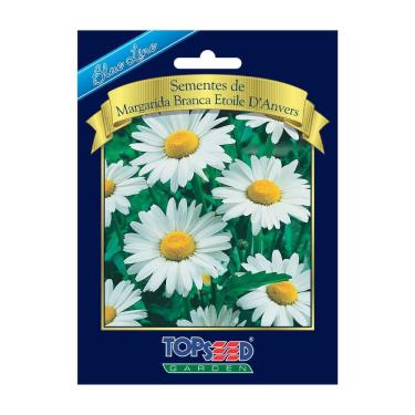 Imagem de Semente Topseed Margarida Branca Blueline