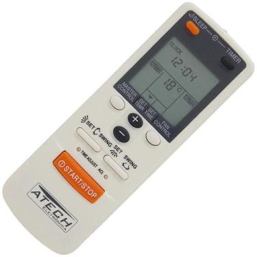 Imagem de Controle Remoto Ar Condicionado Fujitsu Ar-Jw27 / Ar-Jw30 - Atech elet