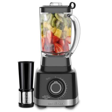 Imagem de Liquidificador BLQ1300P 1200W Britânia Preto 3L Com 6 Lâminas em Aço I