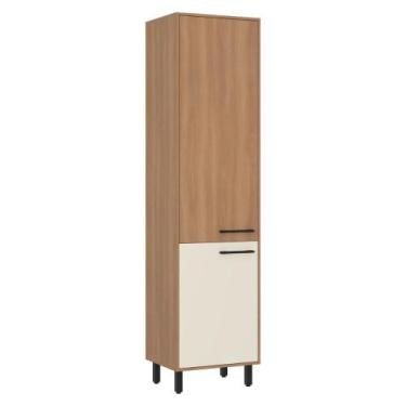Imagem de Paneleiro 55cm com 2 Portas Havana Multimóveis CR20313, Rovere/Champan