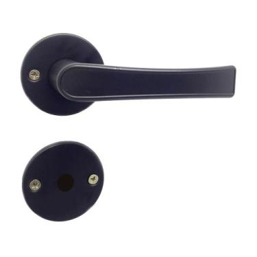 Imagem de Fechadura HAGA - Ônix - Roseta 526 - Banheiro - 24561B