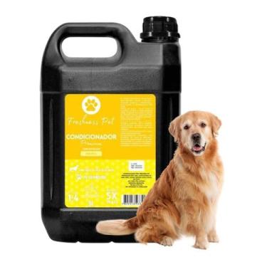 Imagem de Condicionador Pet Cães e Gatos Banho e Tosa 5 litros Concentrado - Fre