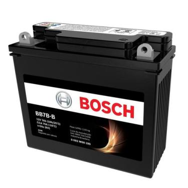 Imagem de Bateria Yamaha Xt 225 12v 7ah Bosch Bb7b-b (yb7b-b)