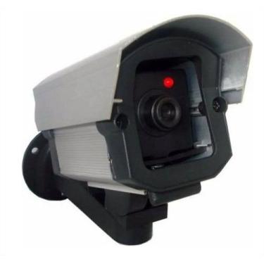 Imagem de Micro Câmera Falsa Com Led P/ Segurança - CAMERA FALSA