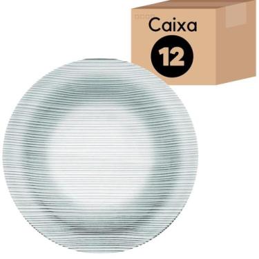 Imagem de Conjunto Pratos Fundos Duralex Diamante Nadir 12 Unidades