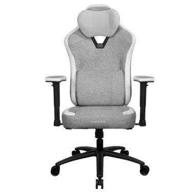 Imagem de Cadeira Gamer ThunderX3 Loft Cinza Setup Gamer e Escritório Apoio de  