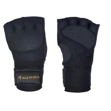 Imagem de Luva De Treino Gold Sport Sparring Muay Thai MMA Bandagem Rápida - Gol