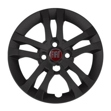 Imagem de Calota Esportiva 294CB Cubo Baixo 14 Preto Fosco Argo 2021 V - Garagem