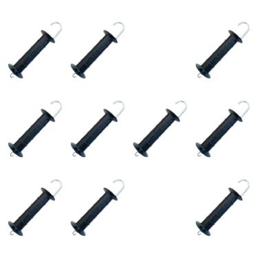 Imagem de Generic 10Pcs Isoladores de maçaneta de portão de cerca elétrica Isolados com mola Maçanetas de portão Substituir peça de reposição Maçanetas de porta de